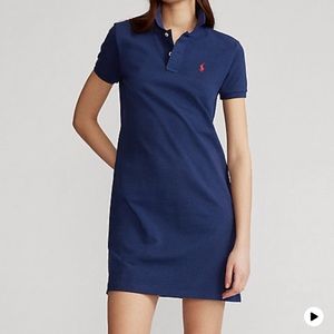 Polo Ralph Lauren Cotton Mesh Polo Dress